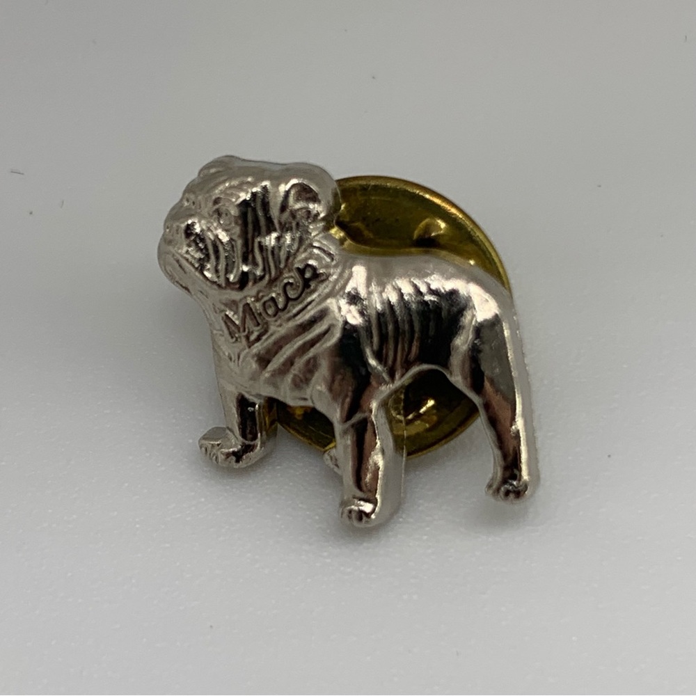 Silver tone Mack truck Bulldog Pin